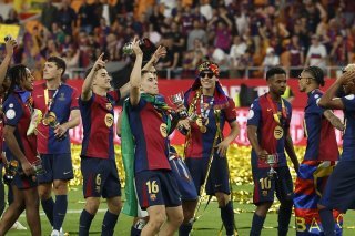 Le Barça savoure sa 32e Coupe du Roi KEYSTONE/EPA/Julio Munoz